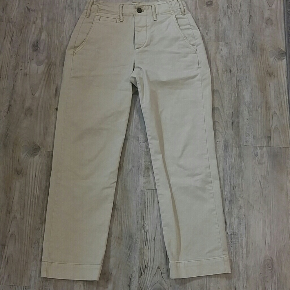 Gap khakis.